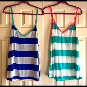BiBi Spaghetti Strap Tank Tops (Set of 2) size XL
